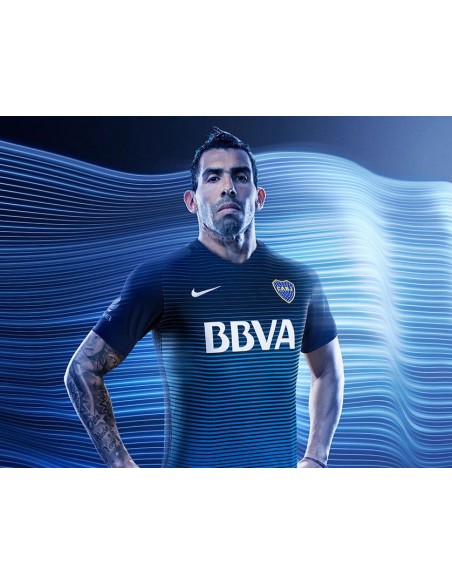 Camiseta Nike Boca Juniors 3° Alternativa Stadium 2016