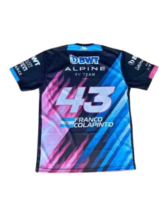 Remera Deportiva Franco Colapinto Alpine F1 Team 2025 2