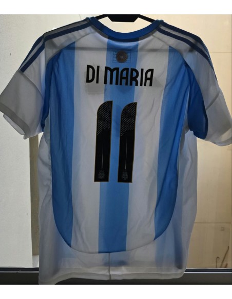 Camiseta Argentina Titular Di María 11 - Calidad Nacional
