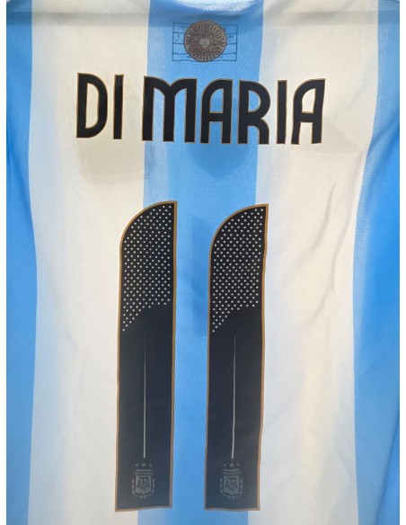 Camiseta Argentina Titular Di María 11 - Calidad Nacional