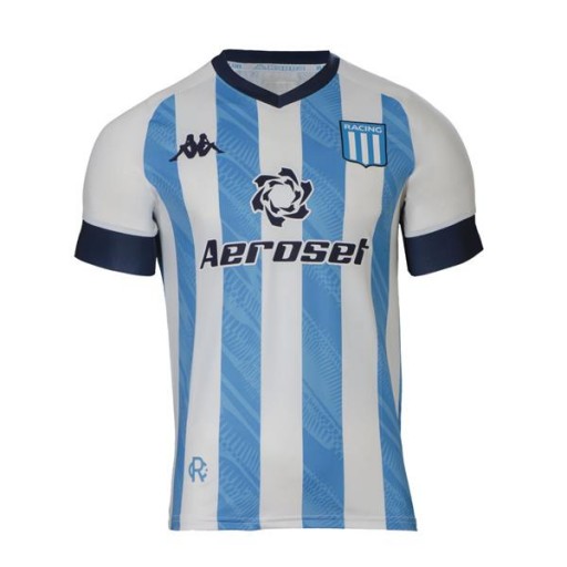 Camiseta Racing Club Titular Kappa Importada AAA