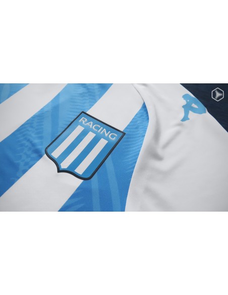 Camiseta Racing Club Titular Kappa Importada AAA