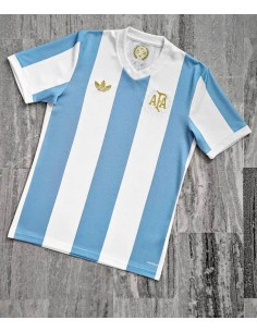 Camiseta Selección Argentina 50 Años Aniversario Vintage Retro