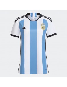 Camiseta Argentina Mujer Titular 2022 Mundial Qatar Calidad AAA 2
