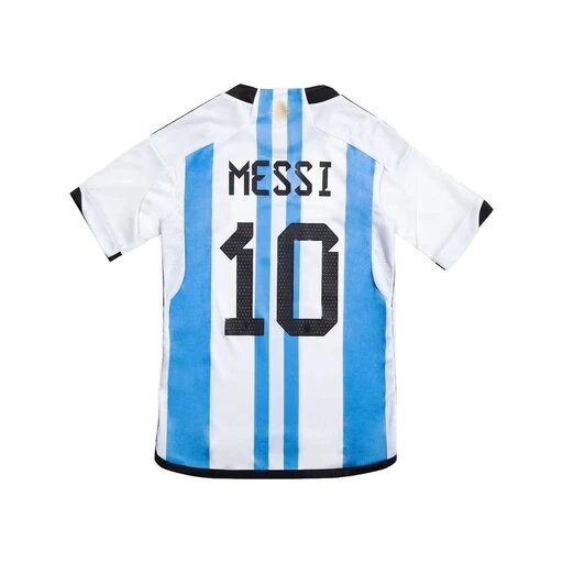 Foto de la camiseta argentina de messi