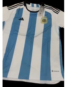 Camiseta Argentina Titular 2022 Mundial Qatar Aeroready